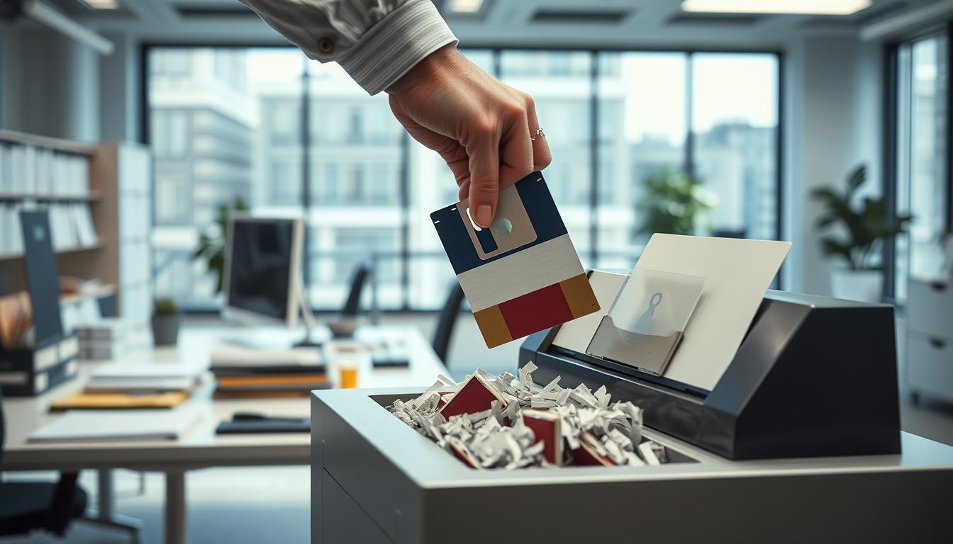 Disketten entsorgen