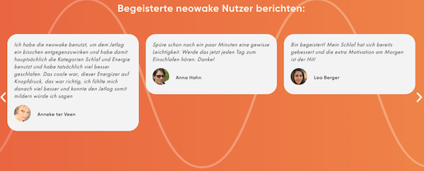 neowake Kundenmeinungen